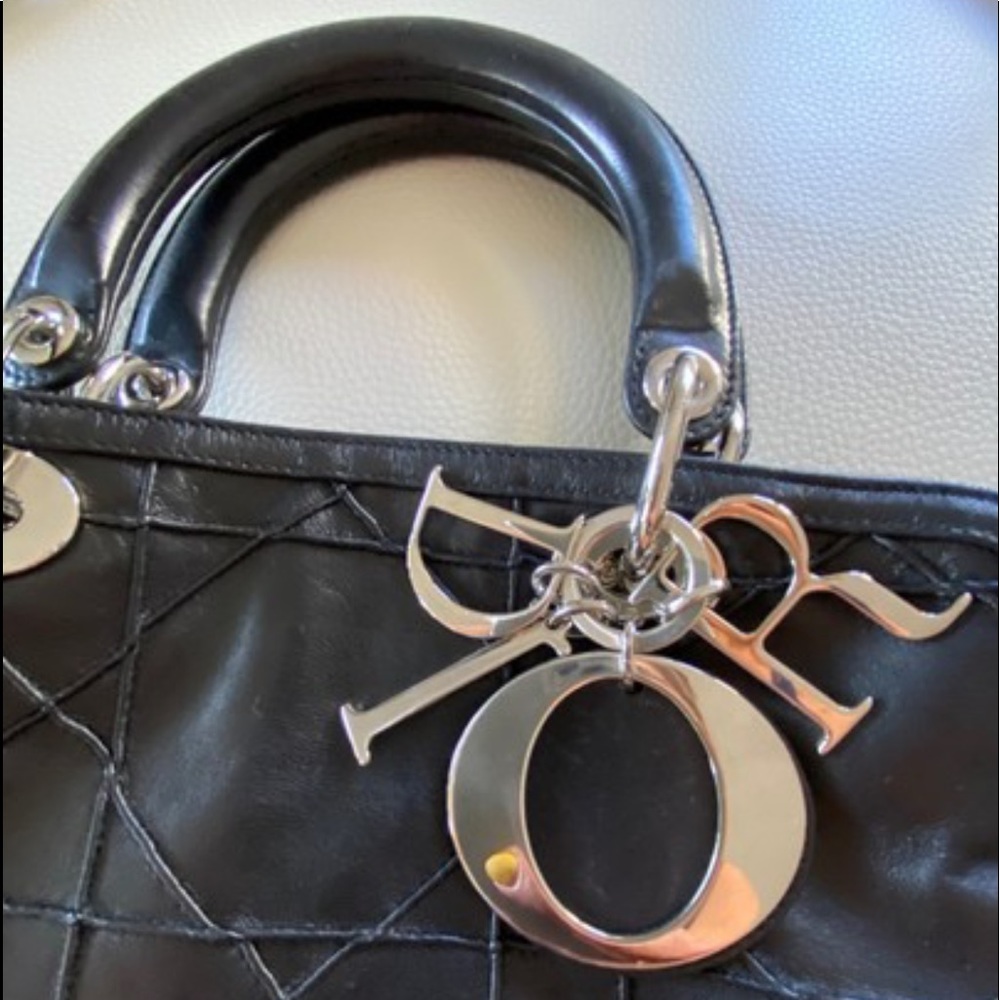 Dior Granville Cannage leather tote